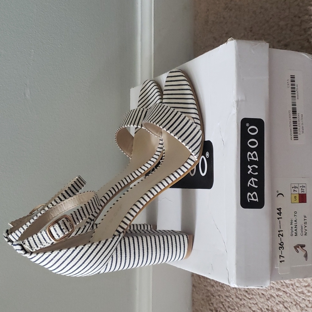 Nib Block Heeled Sandals - image 2